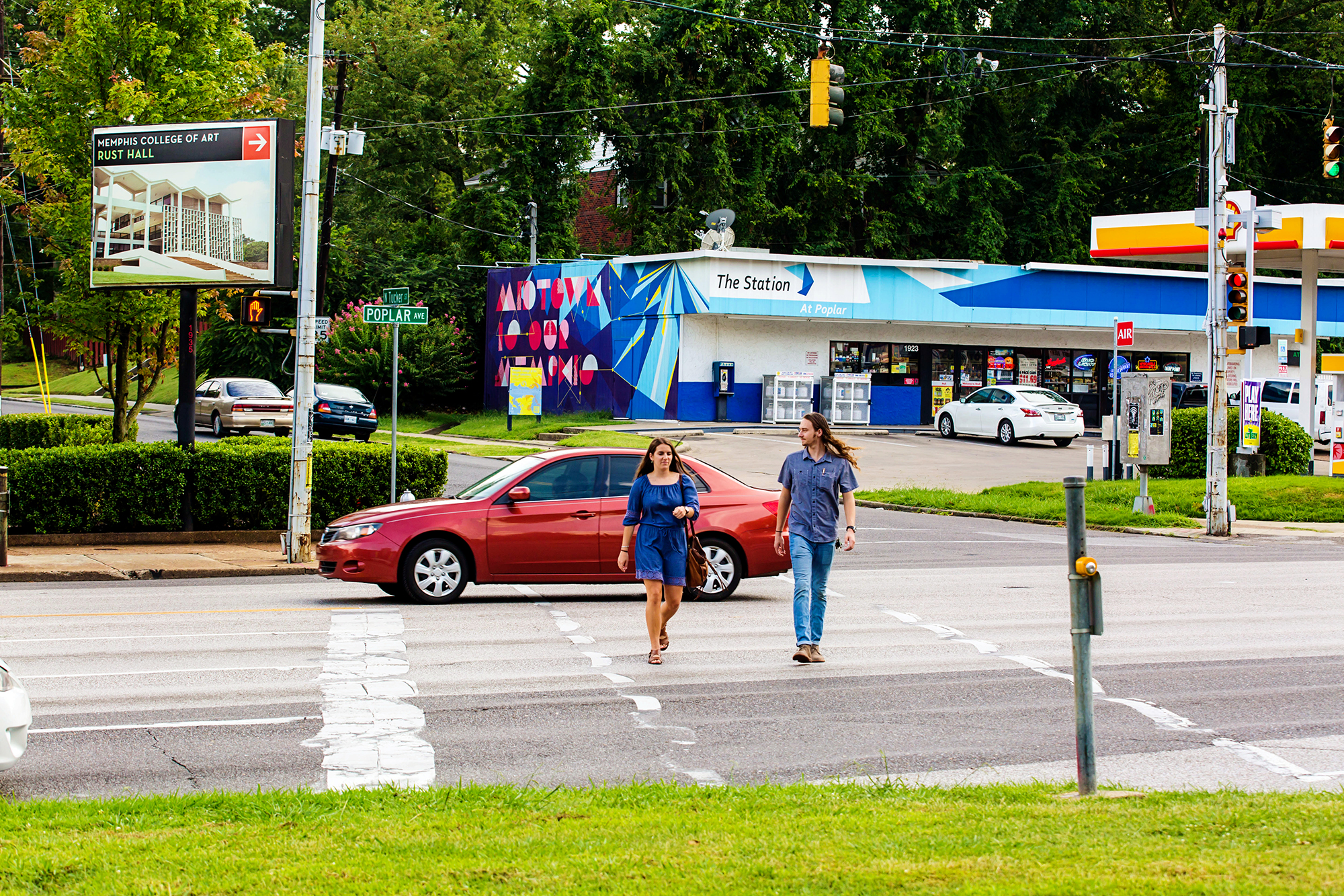 Crossing Poplar
